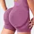 Mulheres sem costura esportes yoga shorts cintura alta treino elevador bunda correndo calças curtas impacto scrunch elástico roupas de ginásio