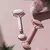Rosto e pescoço massageador abs rolo beleza raspagem vara de massagem de ponta dupla para desbloquear e relaxar não-rosa cristal jade na internet
