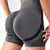Imagem do Mulheres sem costura esportes yoga shorts cintura alta treino elevador bunda correndo calças curtas impacto scrunch elástico roupas de ginásio