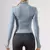 Jaqueta de corrida feminina leve com zíper, blusa de ioga de manga comprida de secagem rápida para atividades ao ar livre outono/inverno, roupas esportivas de ioga - GrindFit I Fitness I Saúde e bem estar