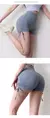 Imagem do Verão cintura alta sem costura shorts feminino scrunch butt yoga shorts push up ginásio shorts atlético booty treino curto roupas femininas