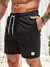 Verão nova chegada esportes curto masculino novo confortável cintura elástica roupas masculinas respirável calças curtas, shorts casuais para homem - comprar online