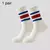 Meias femininas casuais meias de cano médio feminino meias desleixadas meias de algodão feminino meias de ciclismo meias esportivas - comprar online