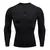 Homens correndo compressão camiseta mangas compridas esporte t ginásio de fitness moletom masculino jogging treino homme camisa atlética topos - GrindFit I Fitness I Saúde e bem estar