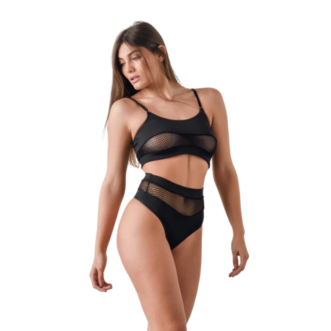 Conjunto de lycra con cintura de Red - comprar online