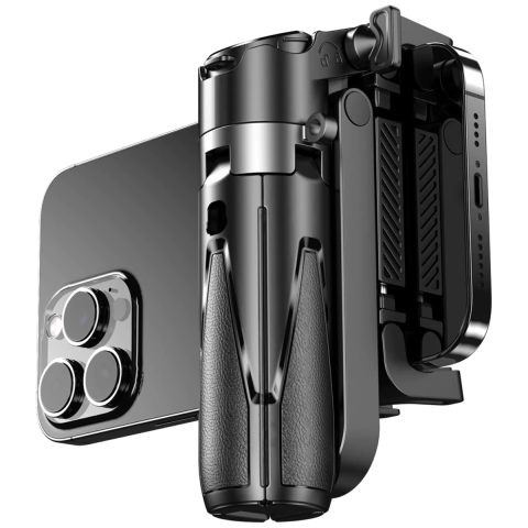MINI GRIP TRIPODE CON LUZ LED 3 EN 1