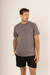 T-Shirt Básica - Marrom Escuro - comprar online