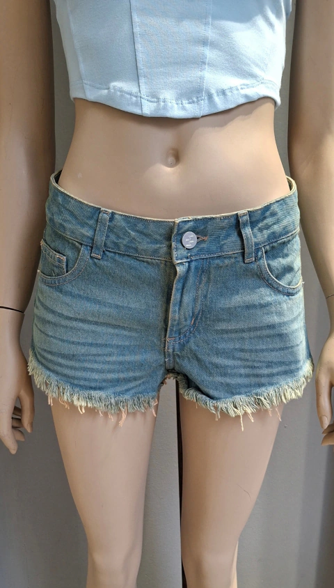 SHORT C/FLECOS OLLY VINTAGE LIGHT BLUE