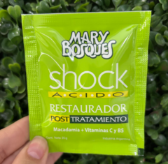 Shock acido restaurador Mary Bosques 20gr - comprar online