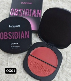 Rubor duo Obsidian Ruby Rose - comprar online