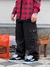 Calça Cargo sarja HIGH