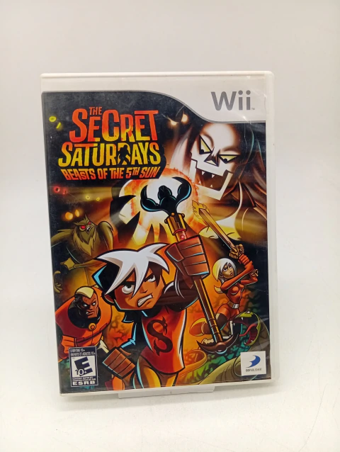 The Secret Saturdays: Beasts of the 5th Sun - Nintendo Wii NTSC-U (CIB completo)