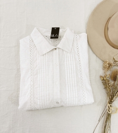 Camisa blanca broderi tablas en internet