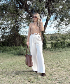 Blusa Crochet en internet