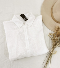 Camisa de broderie liso en internet
