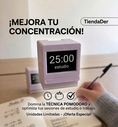 Reloj técnica POMODORO – Tu Aliado para la Productividad