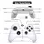 Gamepad sem fio 2.4g para xbox one vibração de seis eixos com controlador de j - GAME CODEX STORE