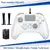 Gamepad com fio de 2m para console ps5/4/pc com driver de vibração dupla turbo - GAME CODEX STORE