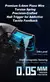 Pxn p5 bluetooth gamepad 1000hz hall gatilho rocker tri-mode bateria de longa du - GAME CODEX STORE