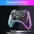 STORM SYRM para gamepad sem fio Bluetooth P4/P5 transparente com luzes LED, game na internet