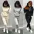 Conjunto agasalho casual feminino hoodies moleton - Ca.Ju Shop
