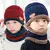 Imagem do Kit crianças inverno- cachecol + gorro super quente