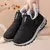 Bota casual de neve feminina forrada - loja online
