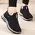 Bota casual de neve feminina forrada - comprar online
