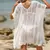 Saída de praia vestido crochê leve... na internet