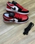 Air Jordan Preto/Branco/Vermelho na internet