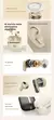 Fones de ouvido bluetooth 5.3 xiaomi tws na internet