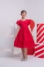 Vestido Infantil Vermelho Elegance Laise na internet