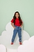Calça Jeans Infantil Minnie