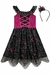Fantasia Infantil Kukie Bruxinha Fofa Pink - Brilha Infância