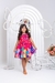 Vestido Infantil Laço e Bolinhas Pink - loja online