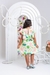 Vestido Infantil Árvore e Flores - Brilha Infância