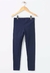 Legging Infantil Azul Marinho Menina #inverno
