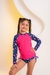 Biquíni e Blusa de Proteção UV Infantil 3 Peças Melancia - Brilha Infância