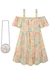 Vestido Infantil Kukie Menina Flores Amarelo na internet