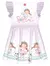 Vestido Infantil Menina Lilás Flores Cinti - comprar online