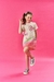 Vestido Infantil Borboleta com Bolsa Cinti