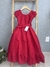 Vestido de Festa Vermelho Infanto Juvenil Longo na internet