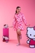 Conjunto Infantil Hello Kitty Rosa Corta Vento e Short na internet