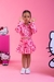 Conjunto Infantil Hello Kitty Rosa Corta Vento e Short - loja online