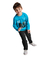 Conjunto Moletom Infantil Azul Skate - comprar online