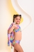 Biquíni e Blusa de Proteção UV Infantil 3 Peças Flores na internet