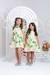 Vestido Infantil Árvore e Flores