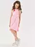 Imagem do Vestido Infantil Laranja Neon Cinti