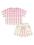 Conjunto Infantil Corações Cinti - comprar online