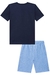 Conjunto Infantil Masculino LucBoo Azul Marinho - loja online